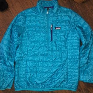 Patagonia Quarter-Zip Puffer Jacket - Size L